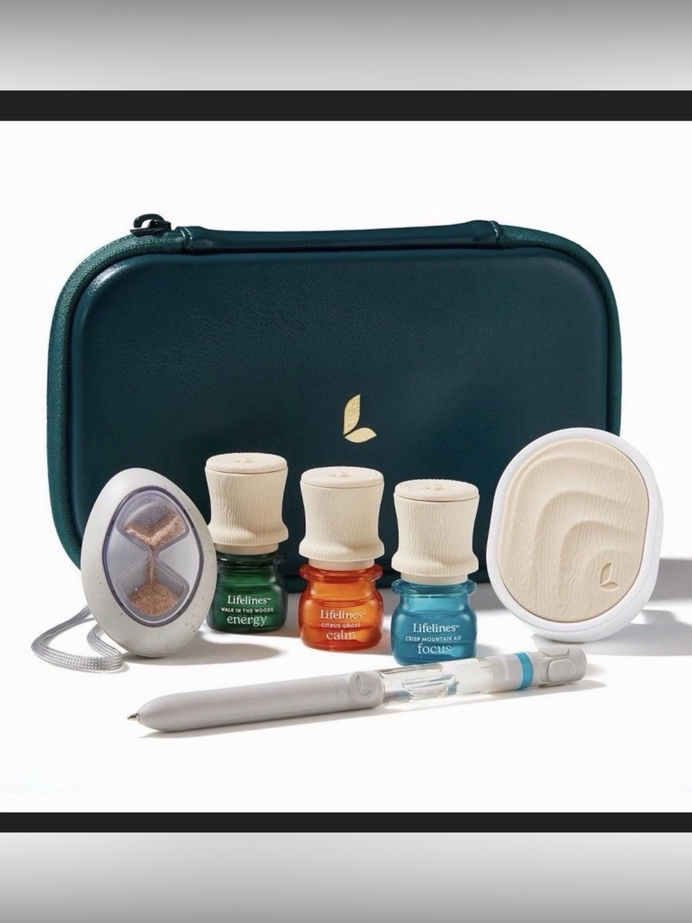 Green Travel Essential Oil Case - Unbranded
